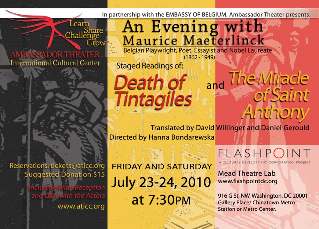 Maeterlinck_Staged_Readings_FLYER_AmbassadorTheater