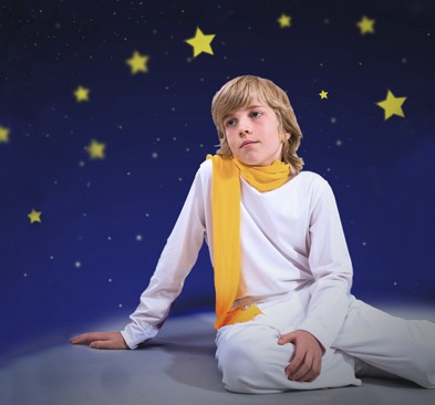 Ian Pedersen as The Little Prince (Photo: Valentin Radev, graphic design: Lukasz Pinkowski)